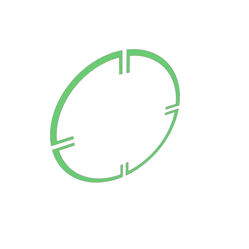 2d ring target 2 Green